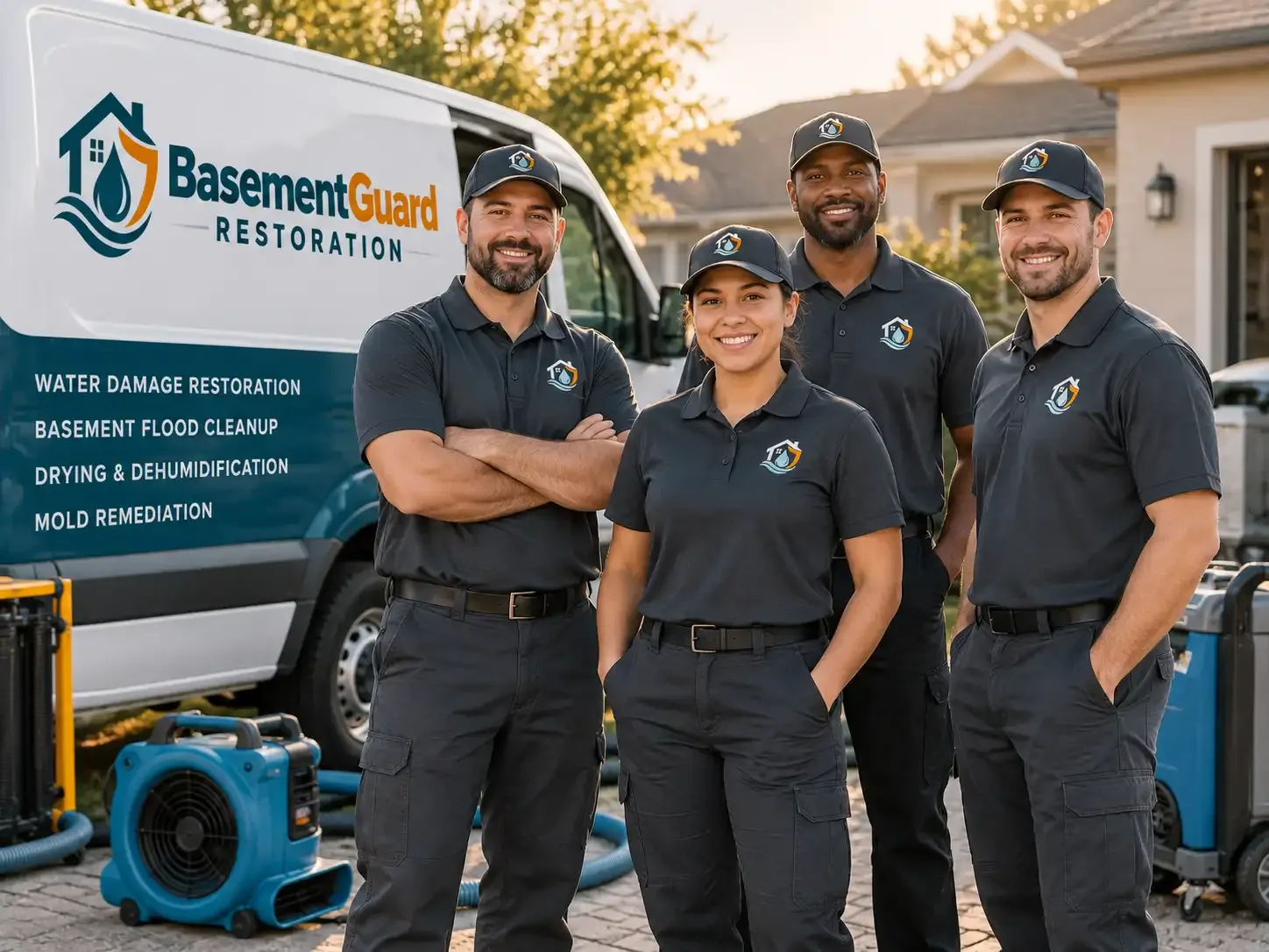Basement Water Damage Restoration company in Castell, TX